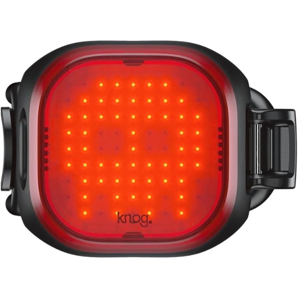 Фото - Фонарь велосипедный Knog Blinder Mini Skull Rear 30 Lumens Black (12985)